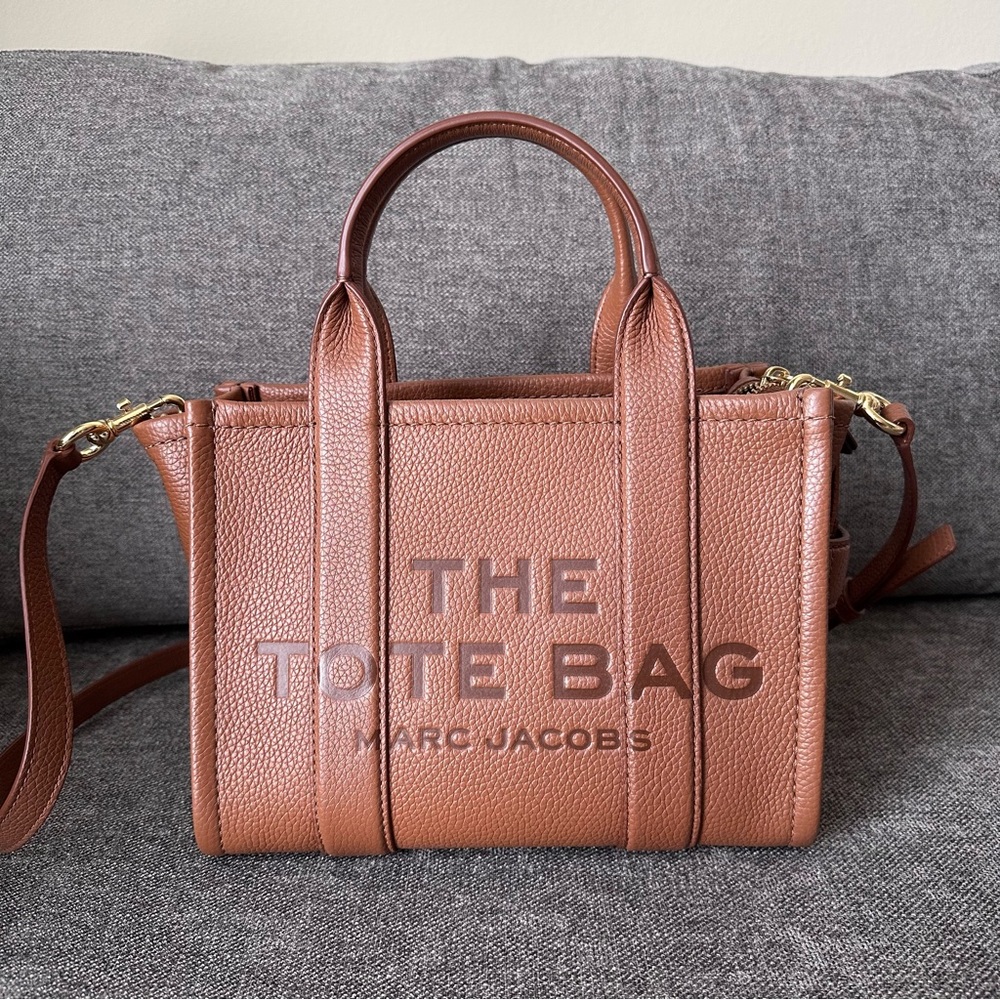 Marc Jacobs Leather Small Tote Bag
